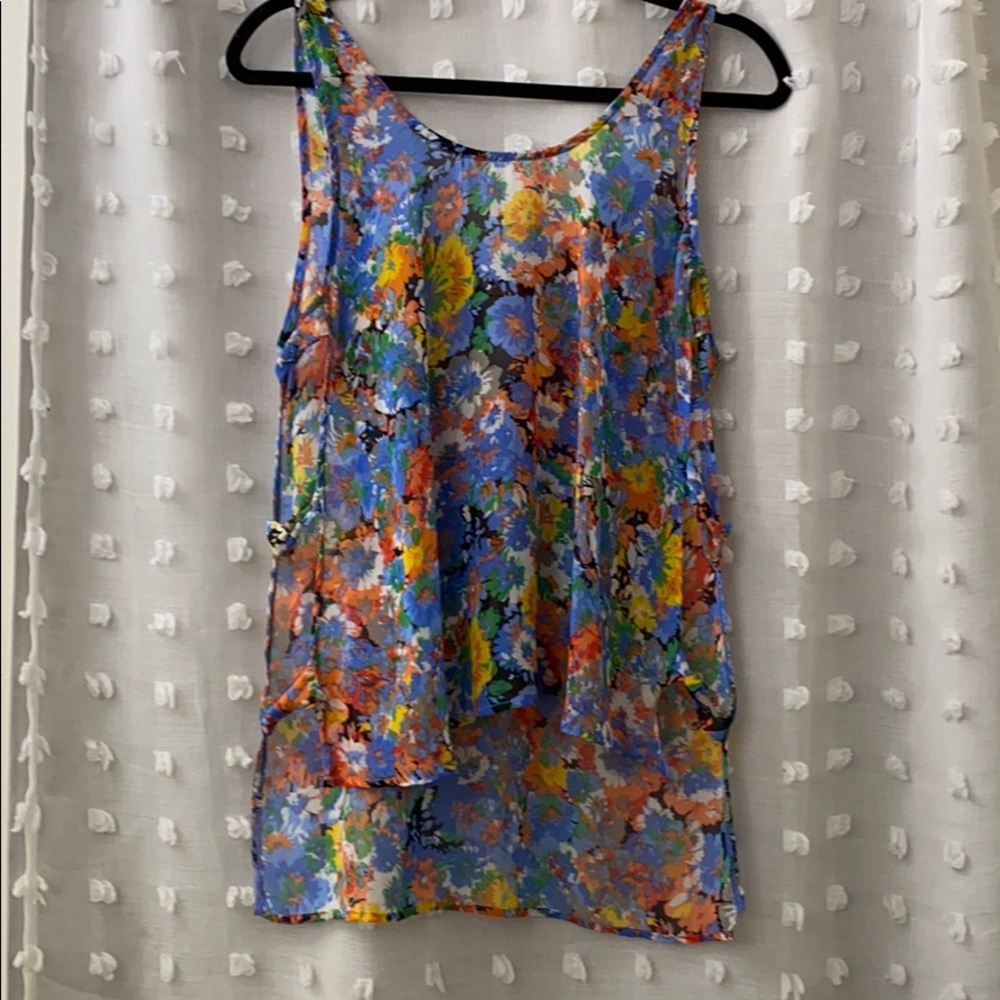Chiffon tank